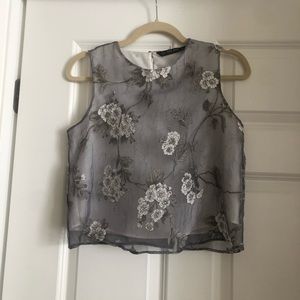 Zara Floral Top